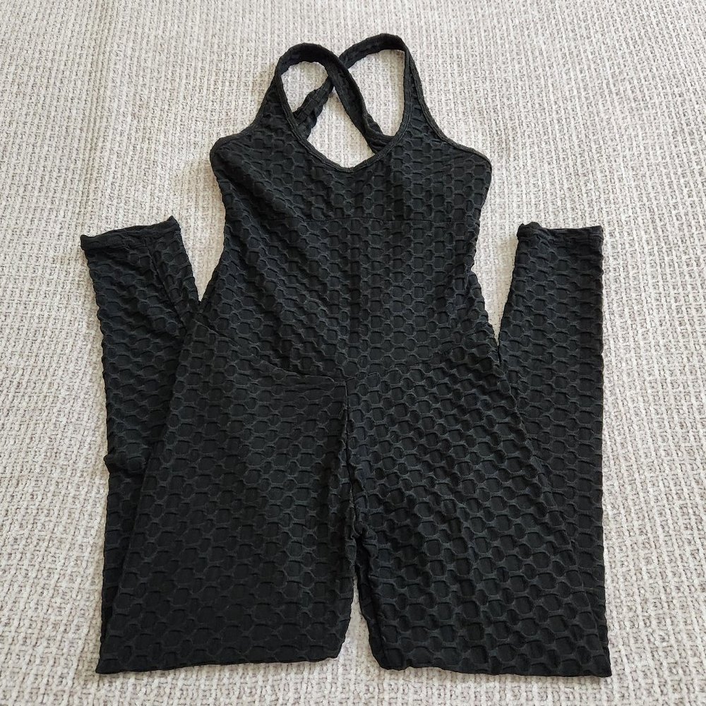 Helix Sports Athletic Leggings Women's One-Piece Sport Yoga Jumpsuit